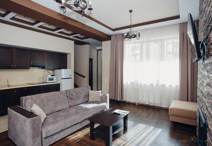 Вилла четырехместная. Гостевой комплекс Mountain Villas (Маунтин Виллас), Сочи, Адлерский район, с. Эсто-Садок