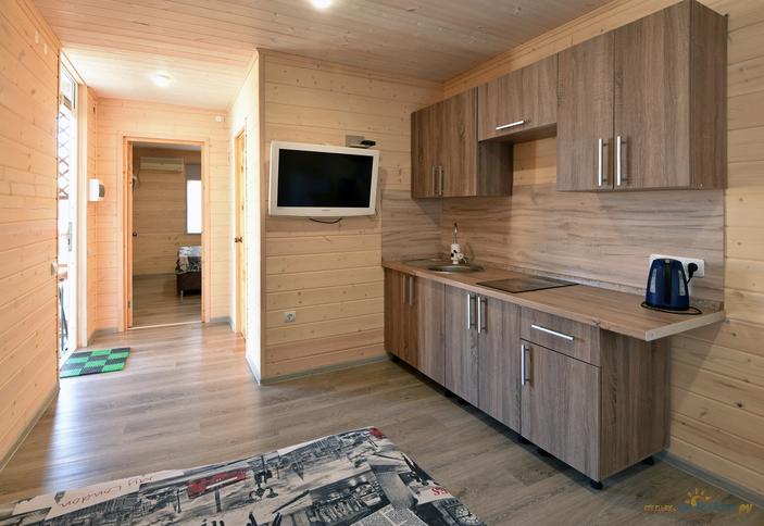 Четырехместный домик с кухней