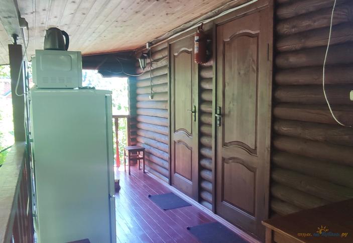 Сруб двухместный с доп. местом