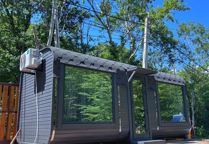 Квадро-эко домик