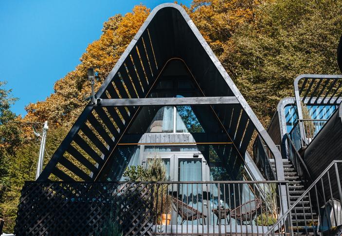 Горная вилла с джакузи