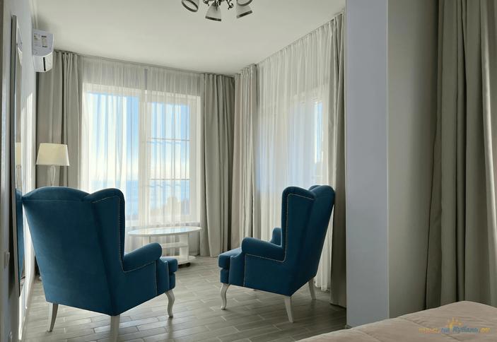 Апартаменты двухместные ДеЛюкс с видом на море