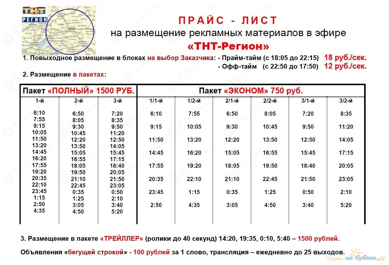 Телерадиокомпания Регион, Краснодарский край