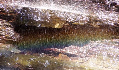 Радуга на водопаде