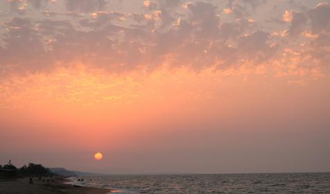 Закат. Азовское море