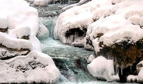 Курджипское ущелье. Каскад