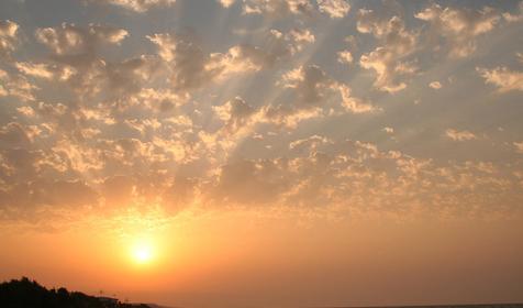 Скозь облака