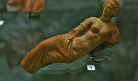 Один из экспонатов в музее Горгиппия