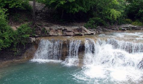Водопады Жане