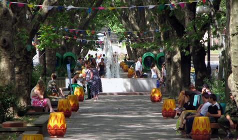 Центральная улица Туапсе