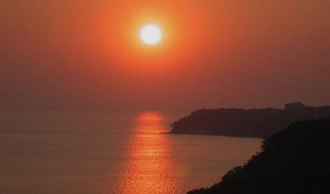 Небуг на закате