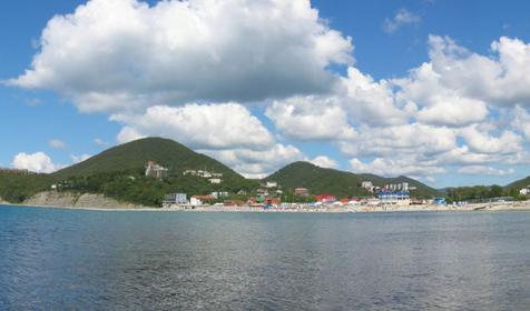 Панорама Ольгинской бухты