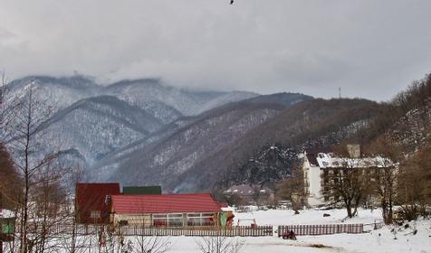 Красная Поляна. Полеты на парапланах