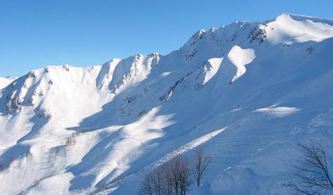 Склоны Красной Поляны.