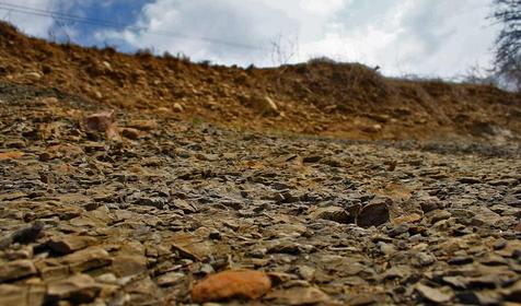 Берег реки Убин.