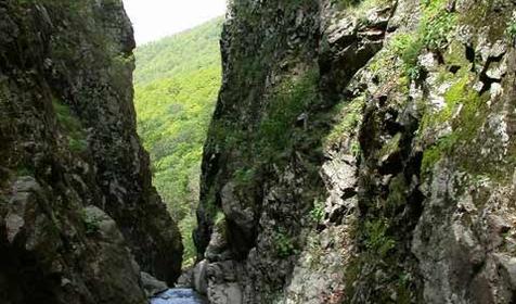 Каньон на ручье Двубратском