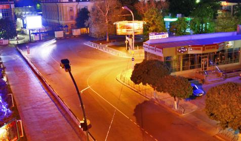 Армавир. Город ночью.