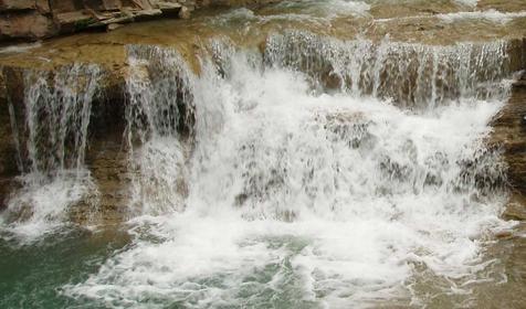 Водопады на реке Жане