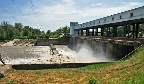 Белореченская ГЭС на реке Белой