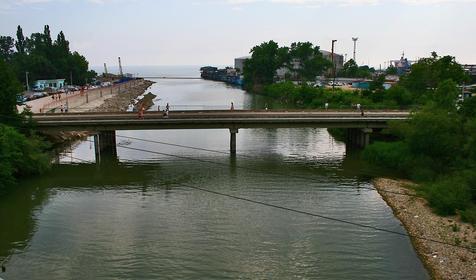 Устье реки Туапсе.