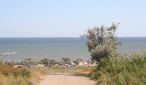 Голубицкая. Спуск к морю.