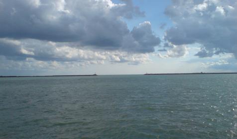 Выход в открытое море