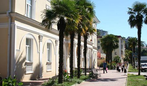 Главная улица пос. Хоста