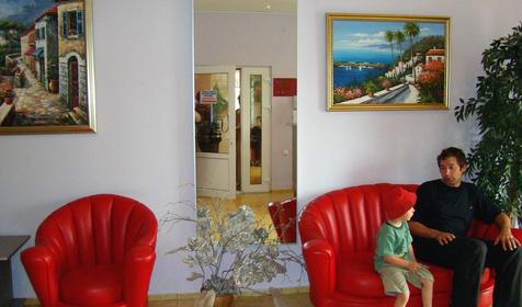 Холл отеля Корона, г. Анапа, п. Витязево