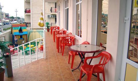 Балкон отеля Корона, г. Анапа, п. Витязево