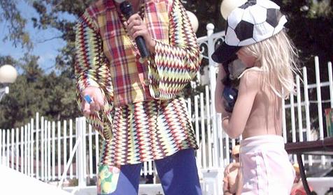 Клоуны в аквапарке Дельфин, г. Геленджик