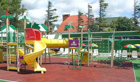 Детская площадка в аквапарке Бегемот, г. Геленеджик