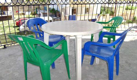 Балкон на одном из этажей в гостевом доме на улице Роз 6а, г. Анапа, п. Витязево