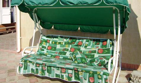 Двор гостиницы Каурма, г. Анапа, п. Джемете