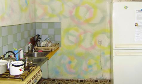 Кухня мини-гостиницы Тихая гавань, г. Анапа, п. Джемете