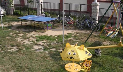 Отдых с детьми на территории мини-гостиницы Райский уголок, Туапсинский район, с. Агой