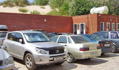 Автостоянка в гостинице Каурма, г. Анапа, п. Джемете