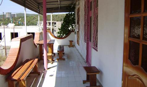 Веранда гостевого дома Темниковых, г. Анапа, п. Сукко