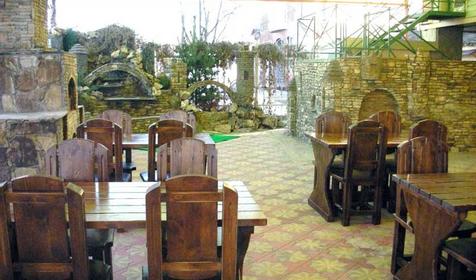 Кафе на территории оздоровительного комплекса семейного и детского отдыха Спутник-Юг, г. Анапа