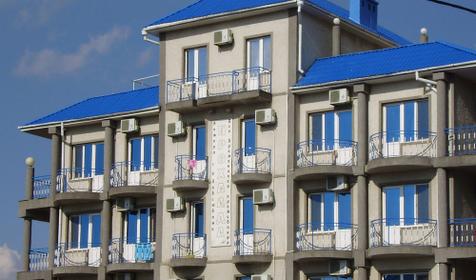 Фасад гостевого дома Прохлада, г. Анапа