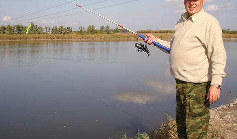 Рыбалка на территории гостиничного комплекса Южное графство, ст. Павловская