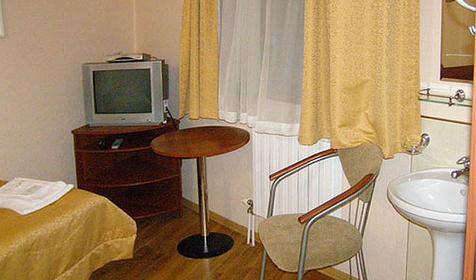 Одноместный номер Эконом отеля Фламинго, г. Сочи, Адлерский район, Красная Поляна, п. Эсто-Садок