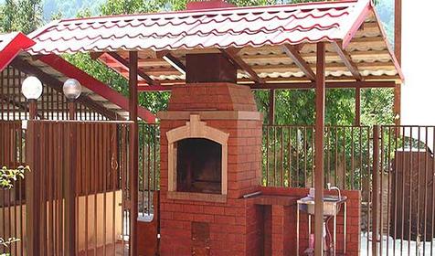 Мангал отеля Фламинго, г. Сочи, Адлерский район, Красная Поляна, п. Эсто-Садок