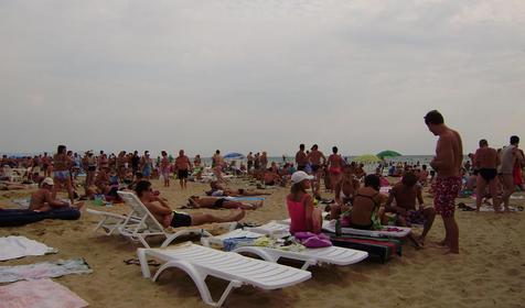 Собственный пляж гостевого комплекса Дворянское гнездо, г. Анапа, п. Витязево