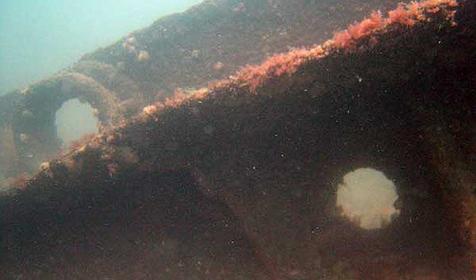 Затонувший корабль Роклифф, г. Сочи, Лазаревский район, п. Лоо