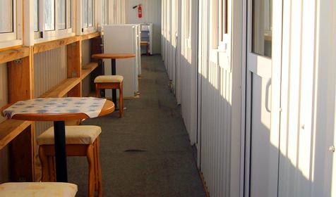 Общий балкон гостевого дома Южный дворик, г. Геленджик, с. Архипо-Осиповка