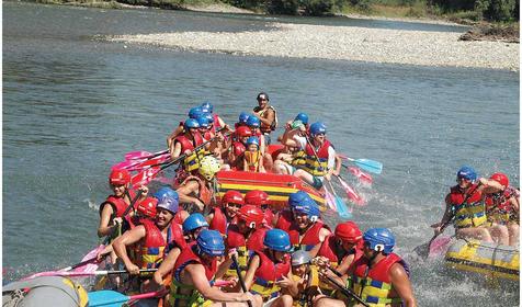 Маршрут Всплеск эмоций по р. Белой, Республика Адыгея, ст. Даховская