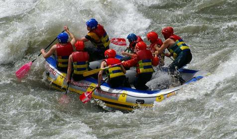 Маршрут Экстрим по р. Белой, Республика Адыгея, ст. Даховская