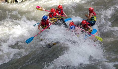 Маршрут Экстрим по р. Белой, Республика Адыгея, ст. Даховская