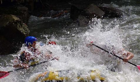 Маршрут Экстрим по р. Белой, Республика Адыгея, ст. Даховская