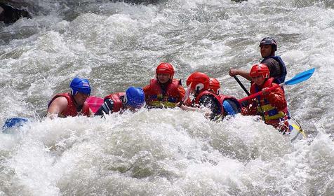 Маршрут Экстрим по р. Белой, Республика Адыгея, ст. Даховская